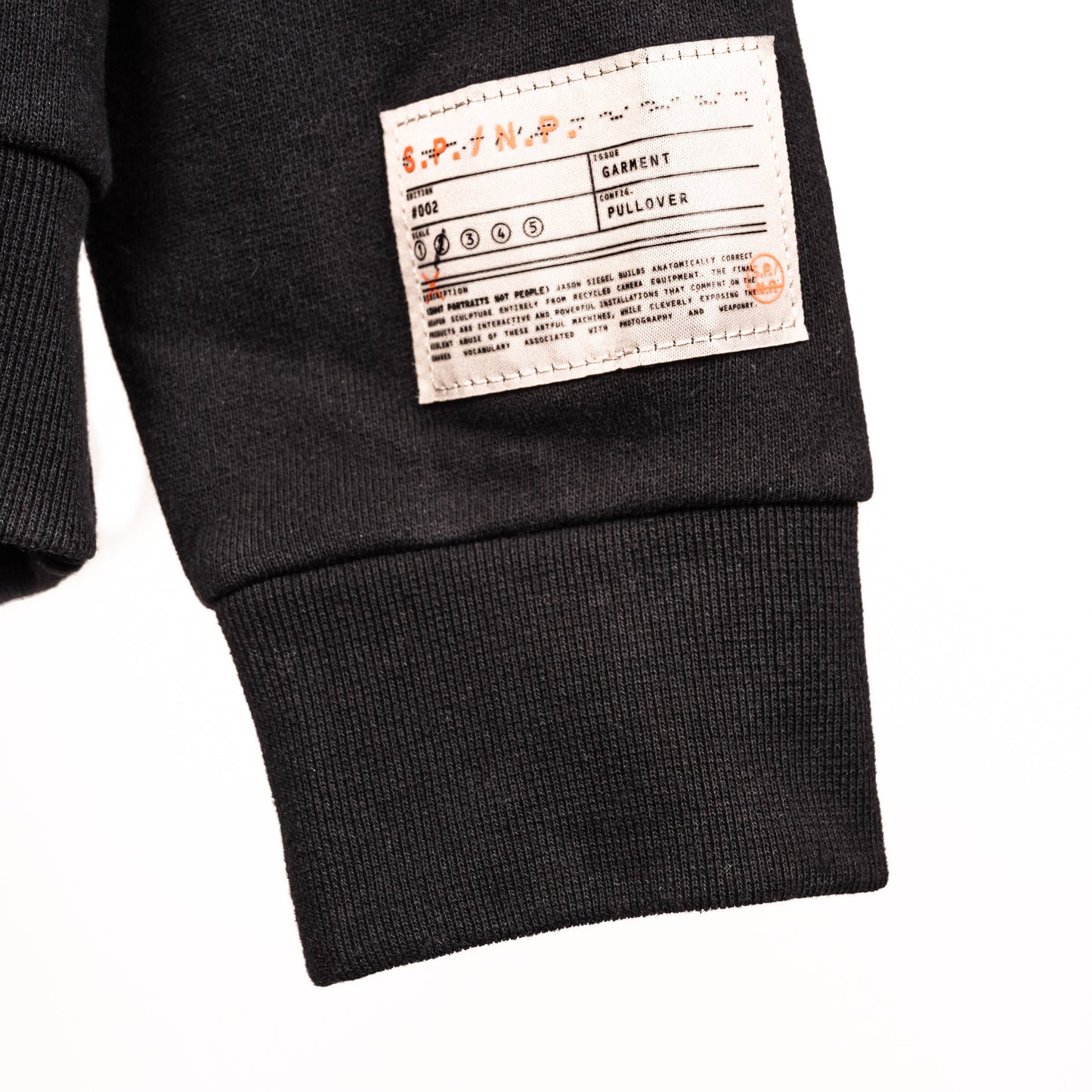 BLACK SPNP HOODIE EDITION #002 (THE PHOTOBOMB)