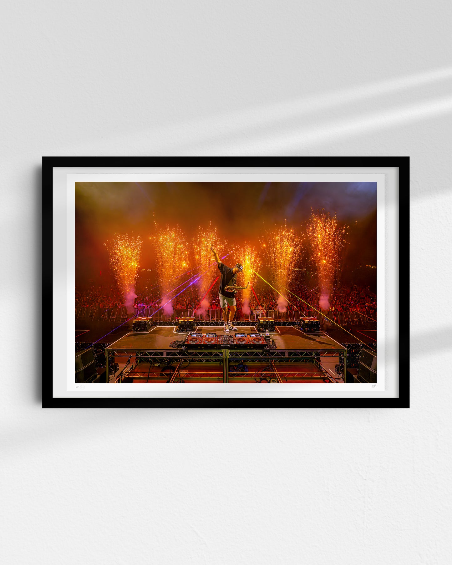 GRIZ AT GRIZMAS IN JULY 2023 | LAZER SPARKLE PRINT (LIMITED EDITION)